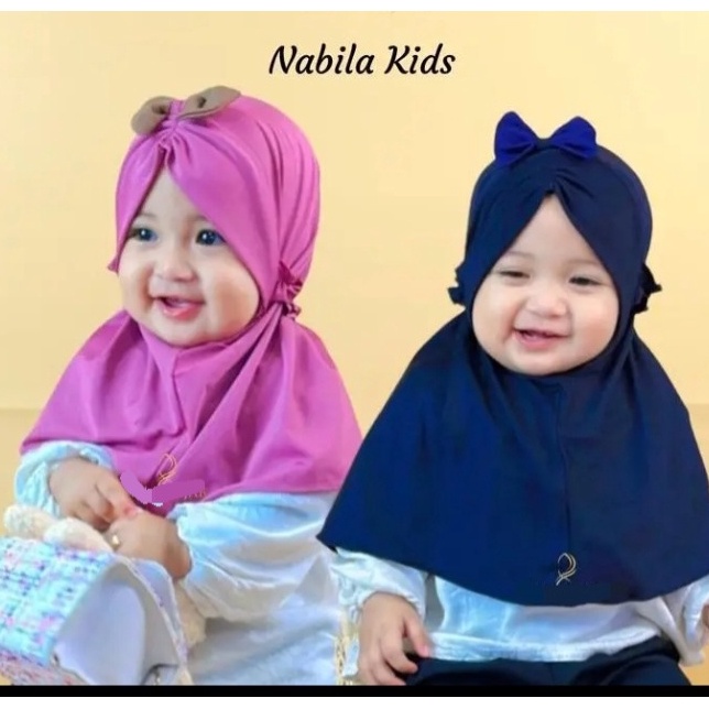 jilbab bayi NABILA/hijab anak bayi