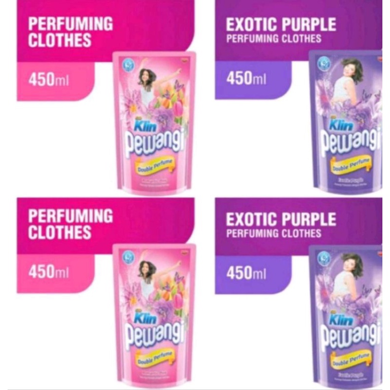 Soklin pewangi pouch 450ml