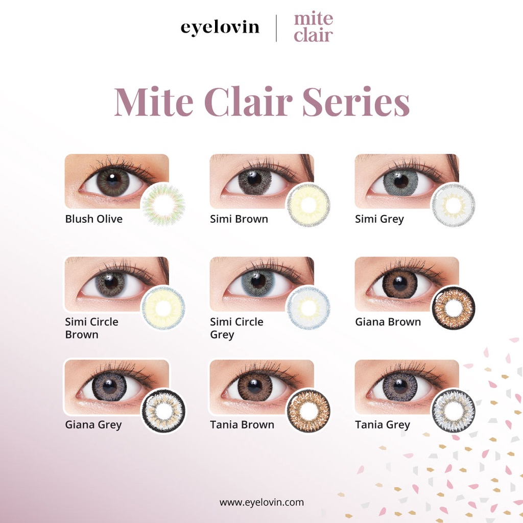 EYELOVIN Softlens - Buy 2 Save More Mite Clair