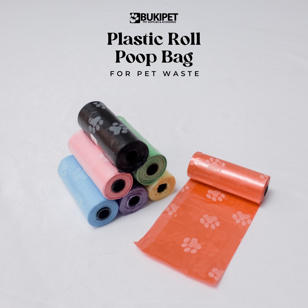 Kantong Plastik Poop Bag Organik / Kantong Kotoran Kucing Anjing Hewan Peliharaan