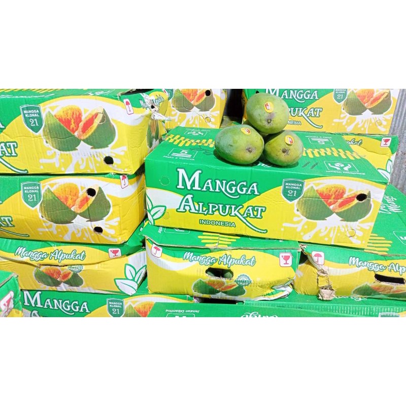 

MANGGA ALPUKAT super manis daging tebal per 1dus