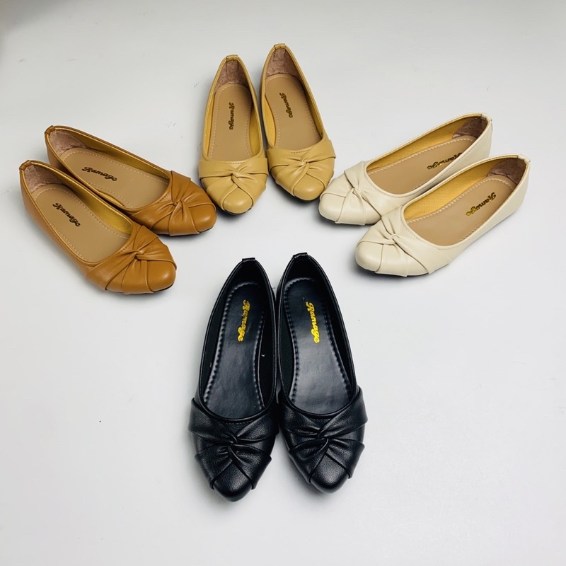 MURAH LEBAY   !!! RAMAGE FLAT SHOES WANITA HS-09