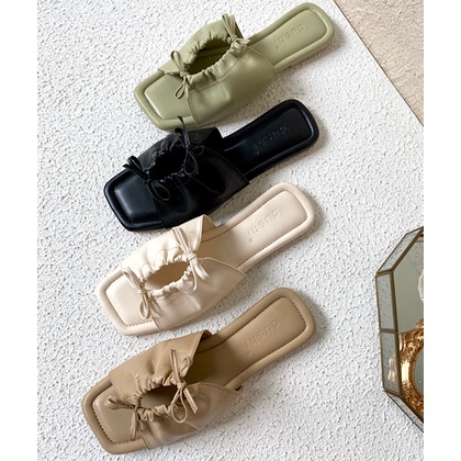 DUSHI Eura Flat - Sandal tali teplek flat wanita