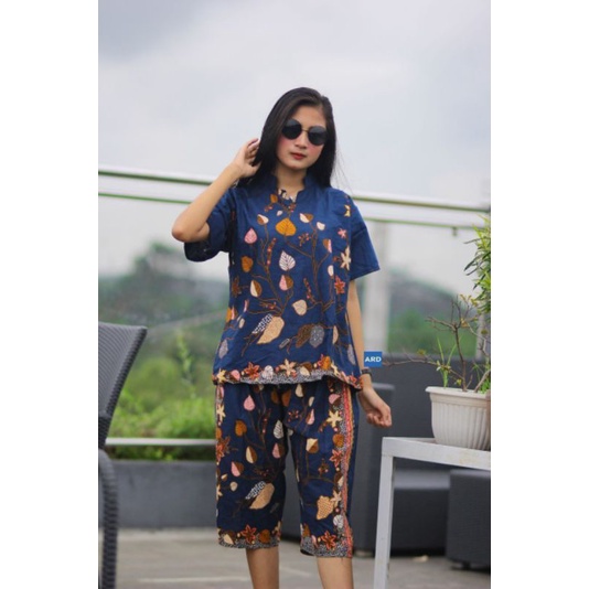 SETELAN WANITA KEKINIAN/SETELAN BATIK/PENDEK/PIYAMA/BAJU PIYAMA WANITA