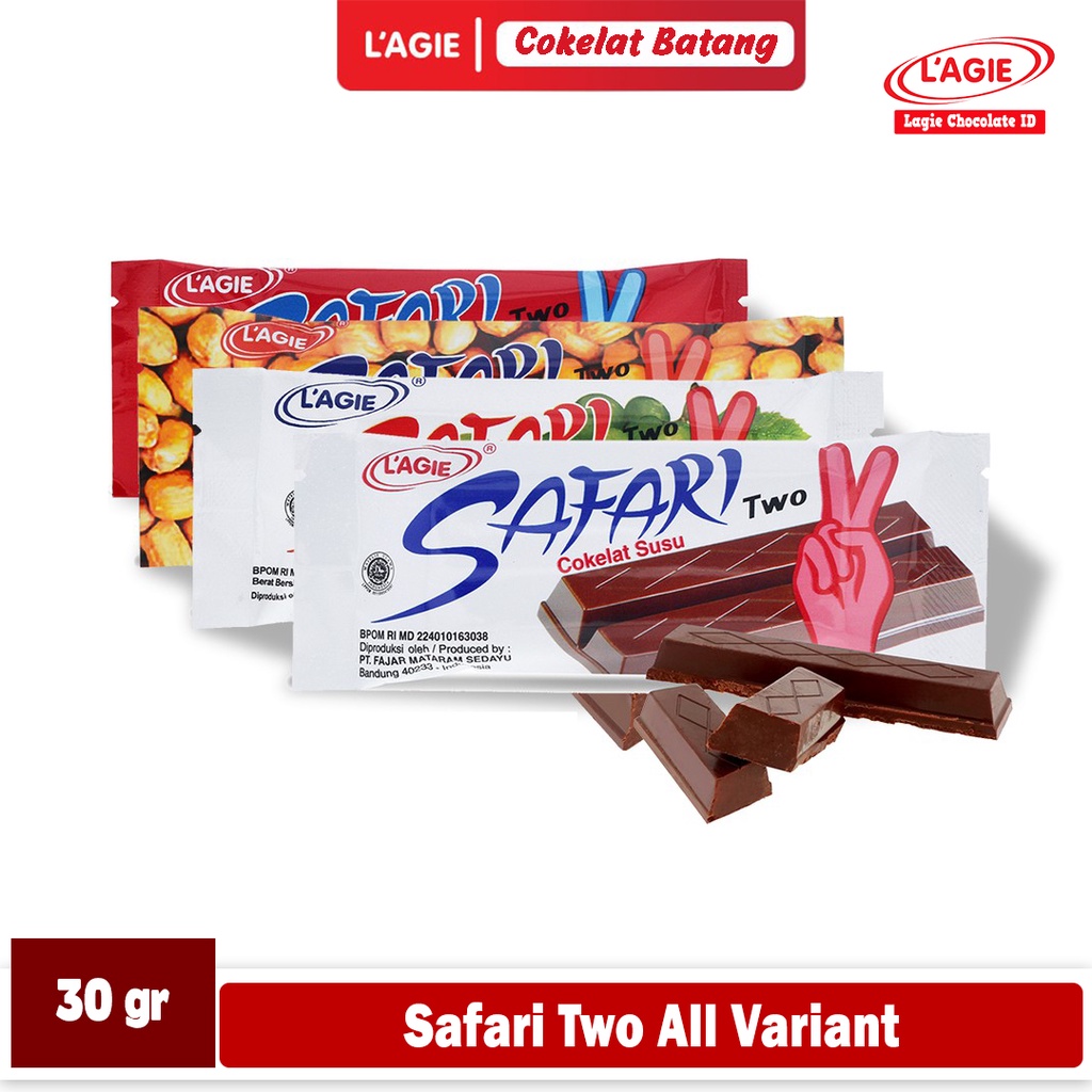 

SAFARI TWO ALL VARIANT 30GRAM 4 BATANG