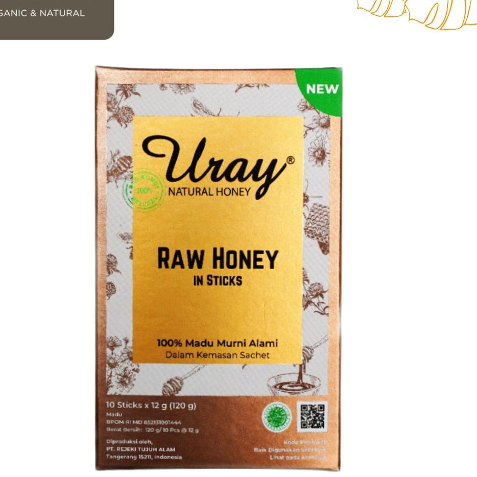 

DISKON BRANDS FESTIVAL Madu Uray - Raw Honey In Sticks 120g murah