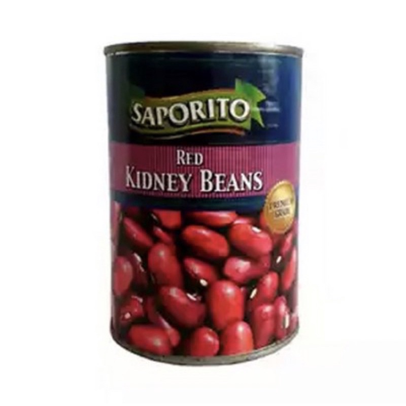 

Saporito Red Kidney Beans Premium Grade 400gr / Kacang Merah Kaleng/Saporito/Red/Kidney/Beans/bean/Premium/Grade/400gr/Kacang/Merah/Kaleng