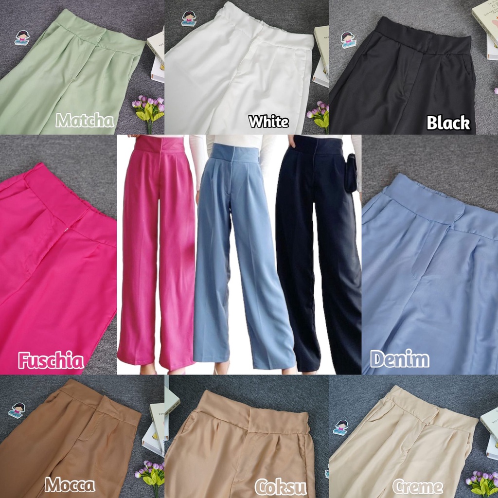 GFS  RIN HIGHWAIST SHAKILA KULOT ANTI NGATUNG