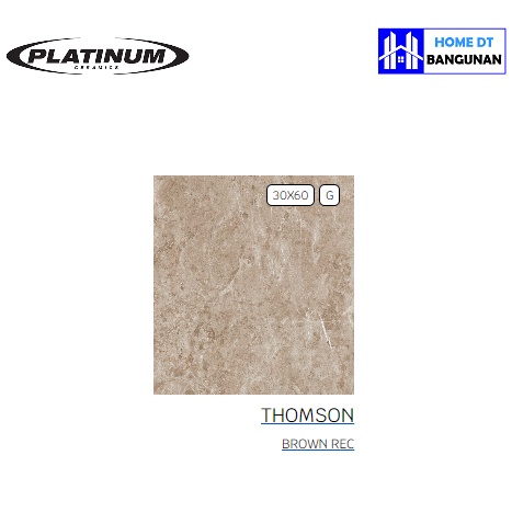 Keramik/Keramik Dinding/Keramik Dinding Kamar Mandi/Keramik Dinding Dapur/Keramik Dinding Ruang Tamu/Keramik Dinding Teras/Keramik Dinding Kamar Platinum 30x60 Thomson Series (Brown)