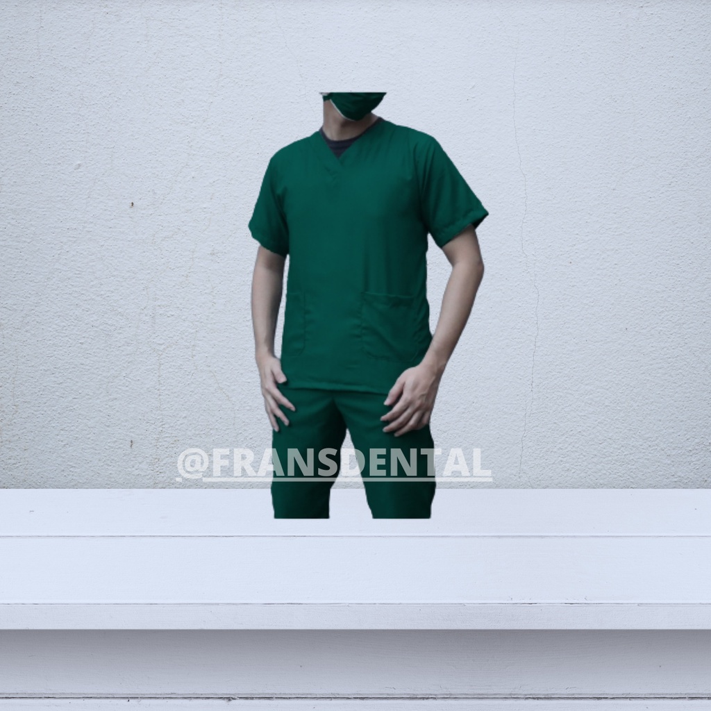Baju Dokter Baju Perawat Baju OKA Lengan Panjang dan Lengan Pendek