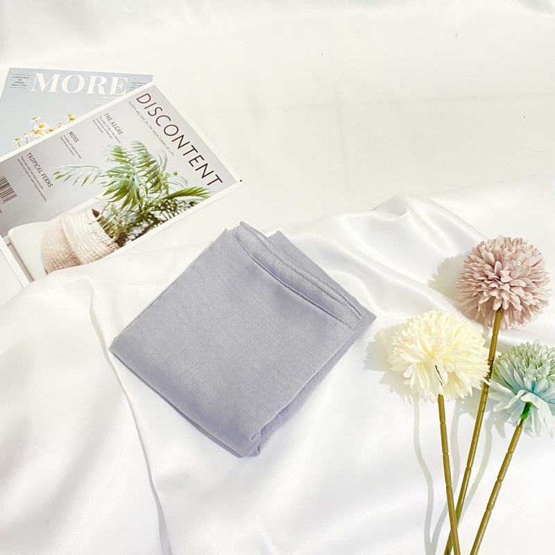 Paris Premium Voal // Paris Premium // Segi Empat Paris Polos-sky