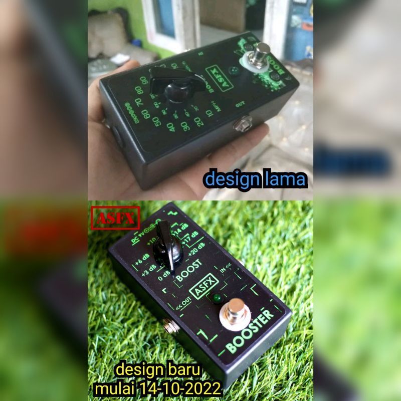 Efek gitar booster ASFX murah guitar pedal boost AS Effect stompbox