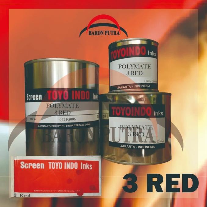 

*****] TINTA TOYO POLYMATE 3 RED 500GR (TINTA PLASTIK)