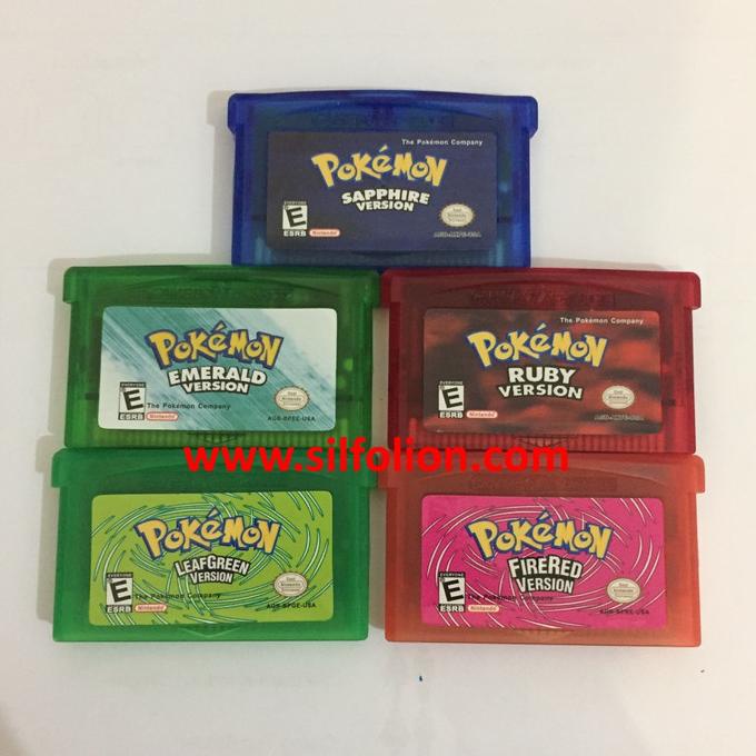 Pokemon Emerald Ruby Sapphire Fire Red Leaf Green Gameboy GBA Nintendo