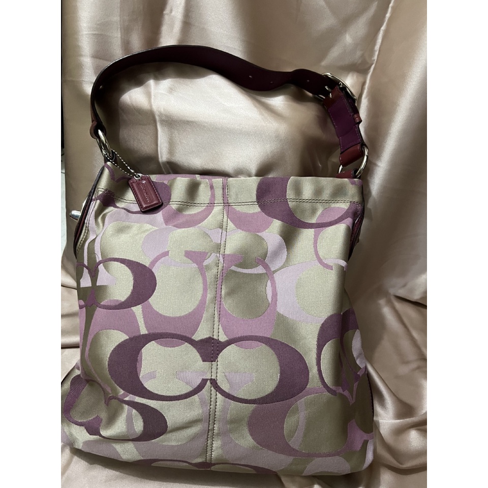 Tas hobo / tote coach-purple