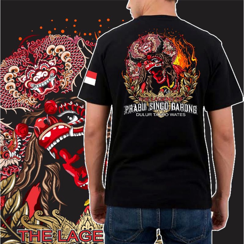 kaos barongan, kaos barong, kaos jaranan