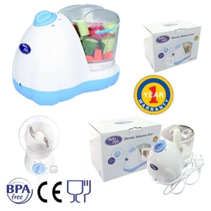 ♥BabyYank♥ BABY SAFE Food Processor Blender / Mini Blender (LB609)