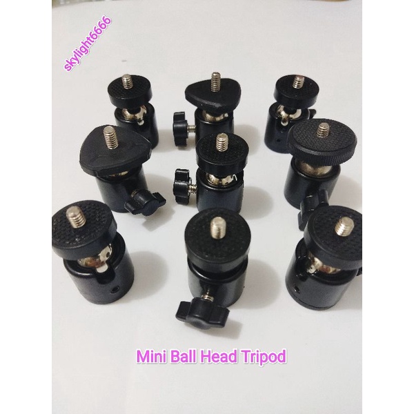 Mini Ball Head Tripod Returan