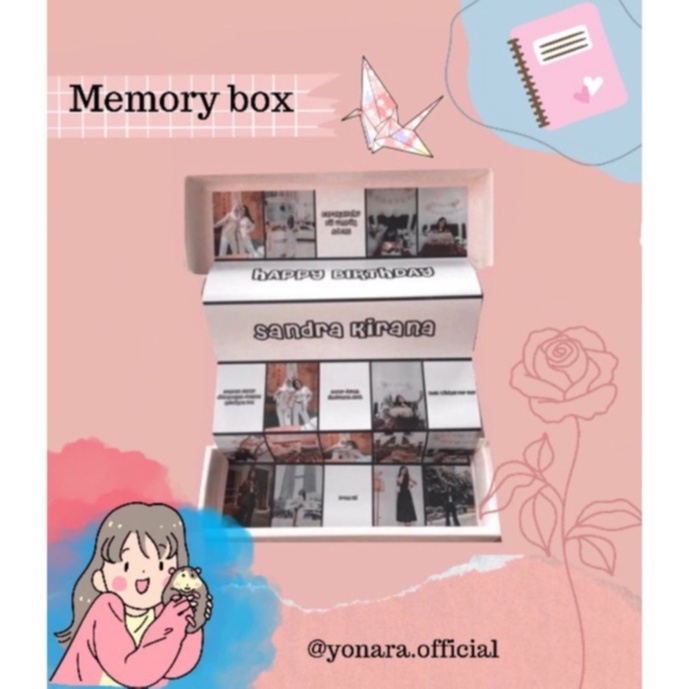 MEMORY BOX/FOTO BOX, gift for birthday,Anniversary,Graduation