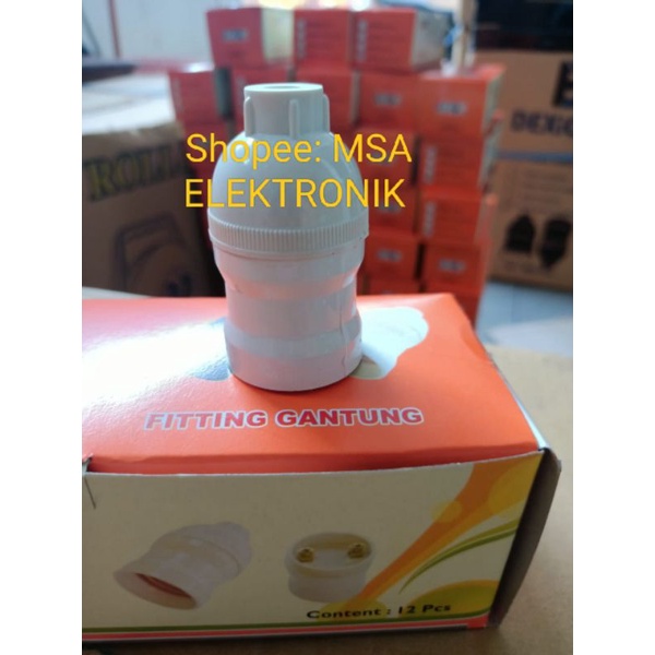 12bj Fitting Gantung DEXICON Putih