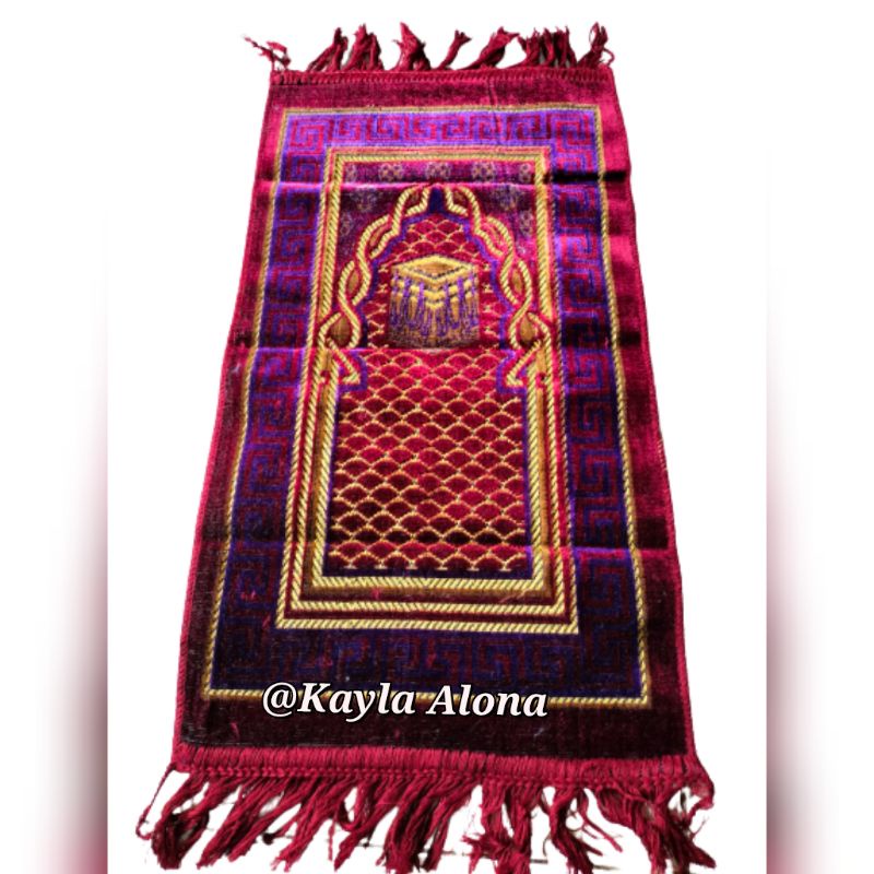 SAJADAH MINI / SAJADAH KECIL / SAJADAH KEPALA ' AL ARABIAN TURKEY '