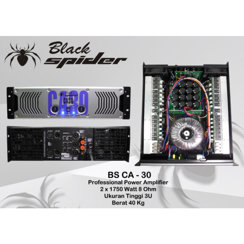 POWER CA 30 BLACK SPIDER CA 30 ORIGINAL