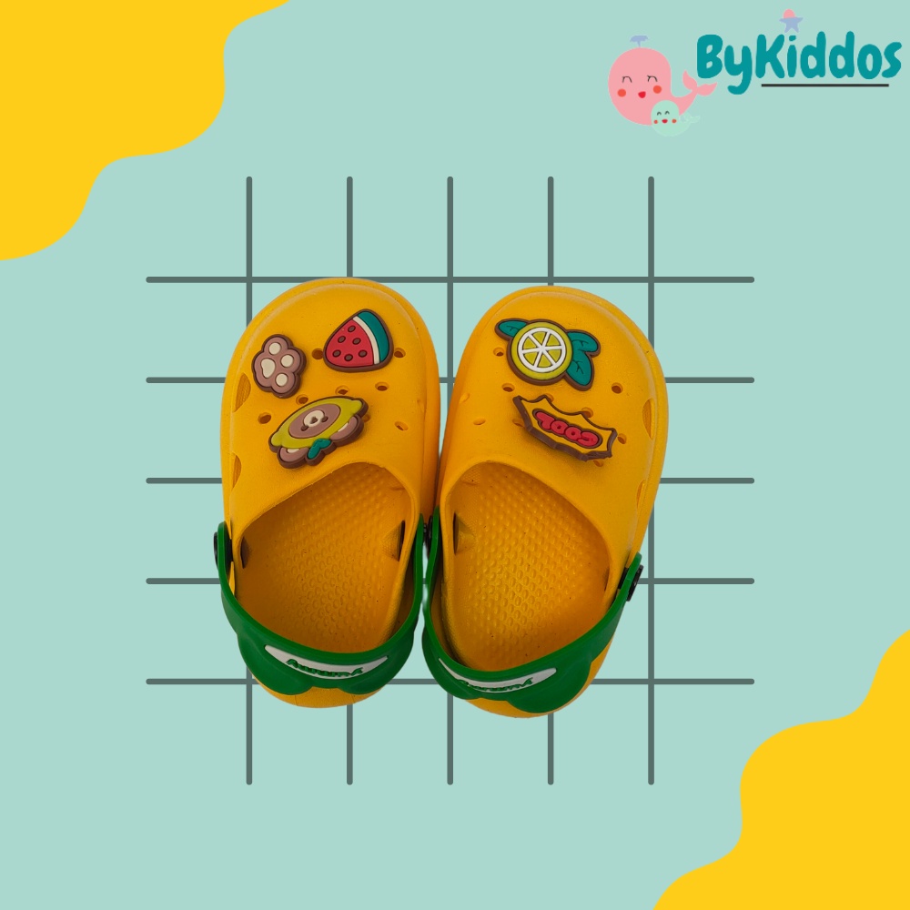 ByKiddos - Sandal Prewalker Slop Anak Laki-laki dan Perempuan Cewek Import