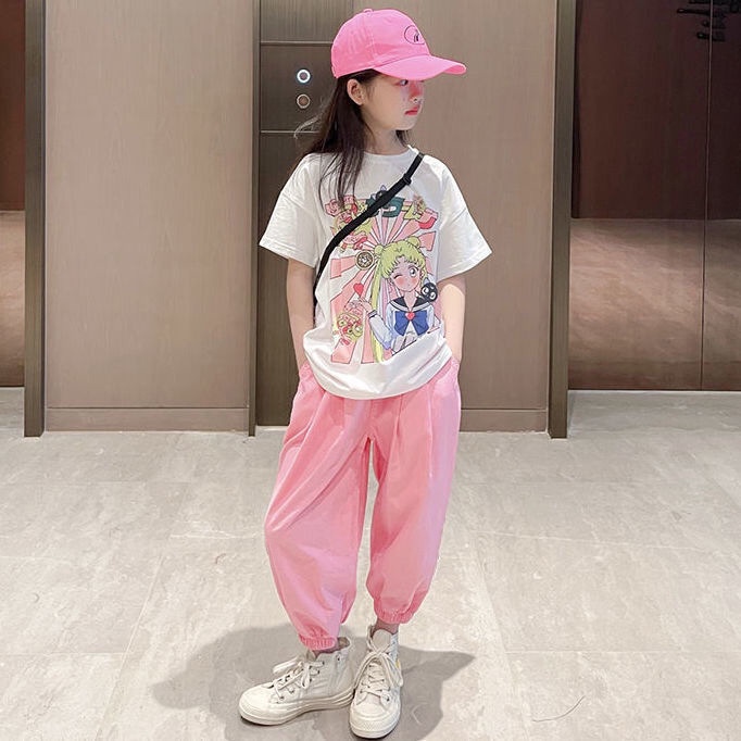 【Happy Baby】5-14Tahun TZ-14 Baju Setelan cewek Celana Panjang