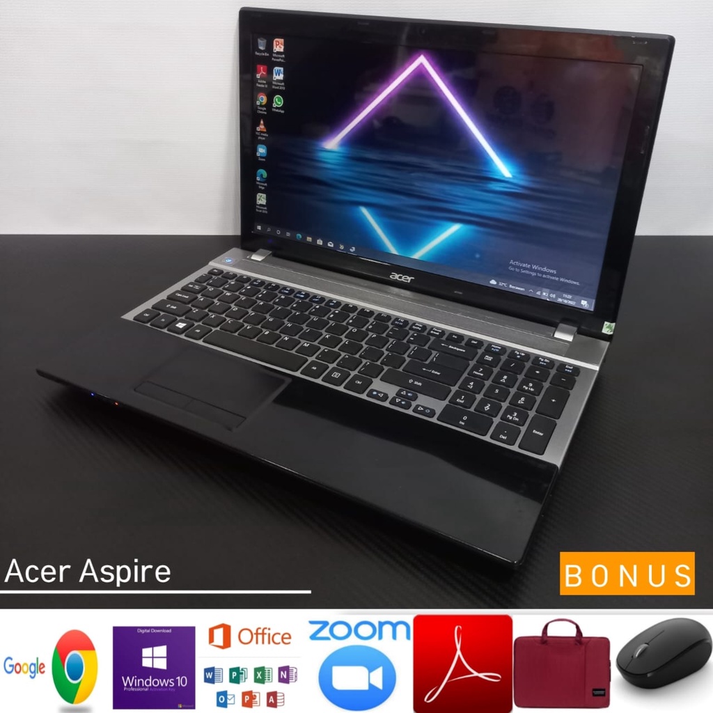 Laptop Acer Aspire V3-571G Core i5 Gen3 Ram 4GB HDD 320GB Nvidia GeForce