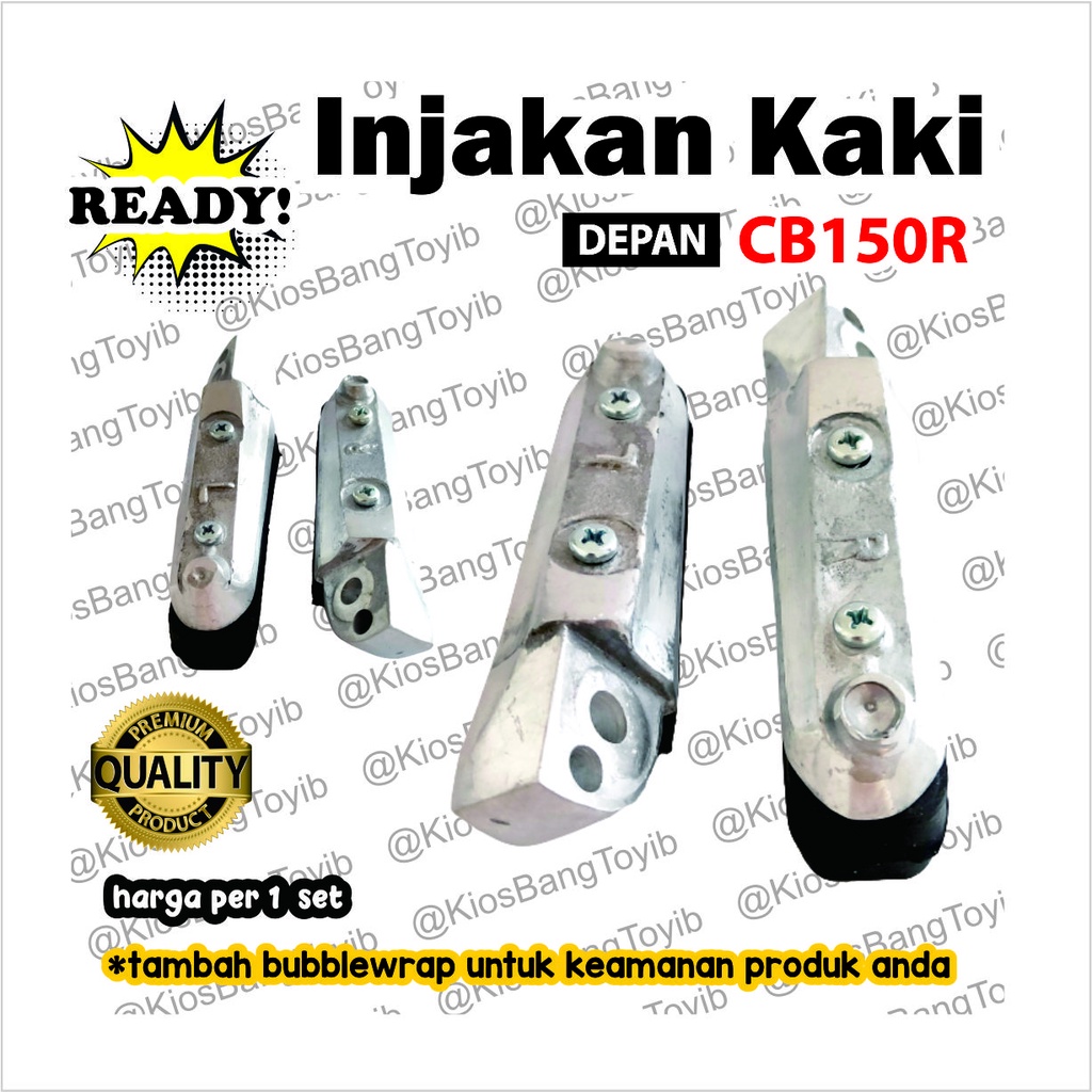 Karet Footstep Depan/Pijakan Kaki Depan Honda CB150R CB 150R (YUSHO)