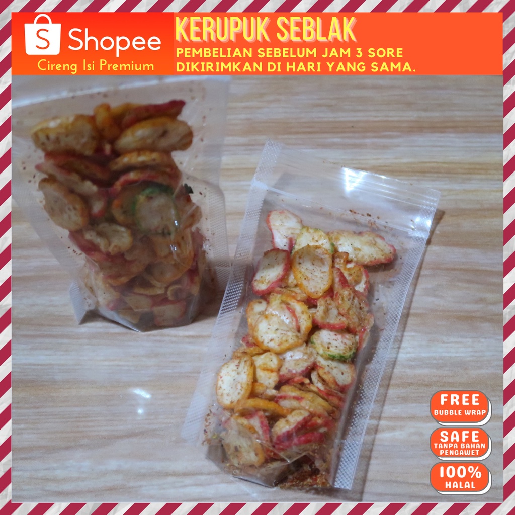 Jual Kerupuk Seblak Shopee Indonesia