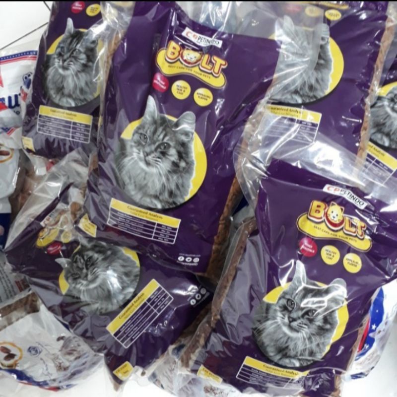 Bolt Cat Tuna Kible Ikan 800gr makanan kucing