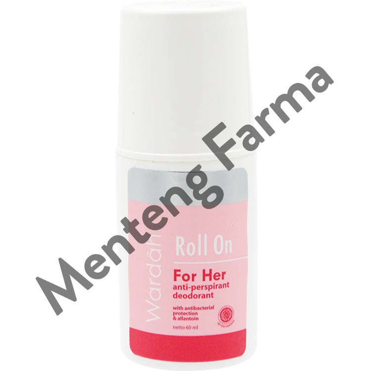 Wardah Roll On For Her 60 mL - Deodorant Anti Keringat