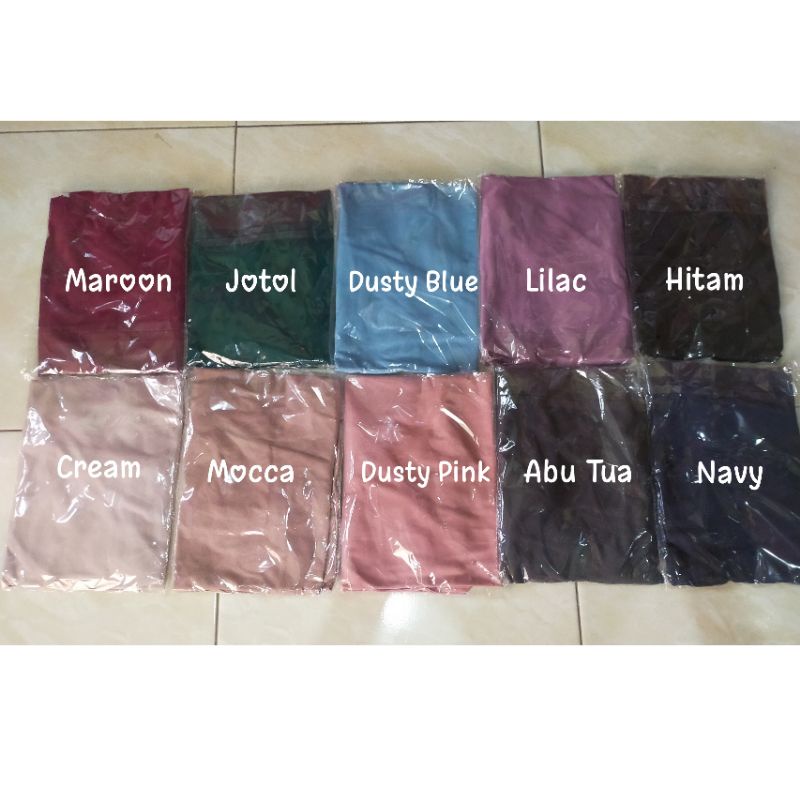 Jilbab SYIRIA Hijab Maryam Jersey Premium ITY Korea