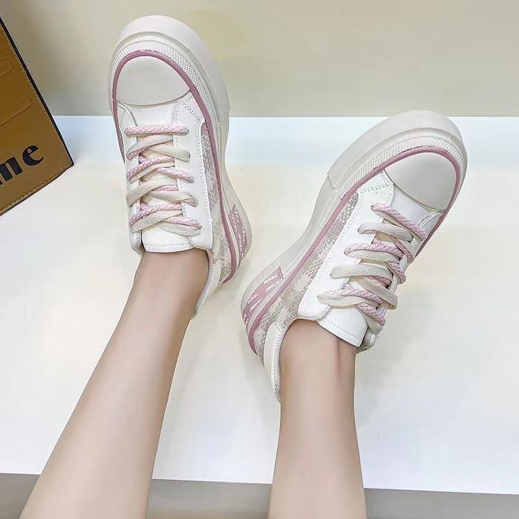 Free BOX Sepatu Sneakers Wanita Import Sepatu Kanvas Wanita Kasual Polos Tali Premium Quality Sepatu Casual Sneakers Wanita Sport Shoes T9915