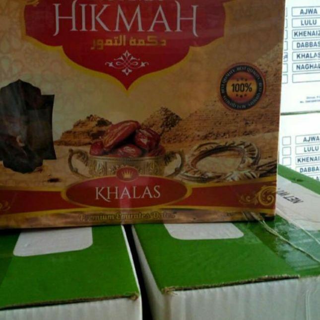 

GRATIS ONGKIR✅Kurma Hikmah / ALMA Dates Kholas 900 gr|SQ5