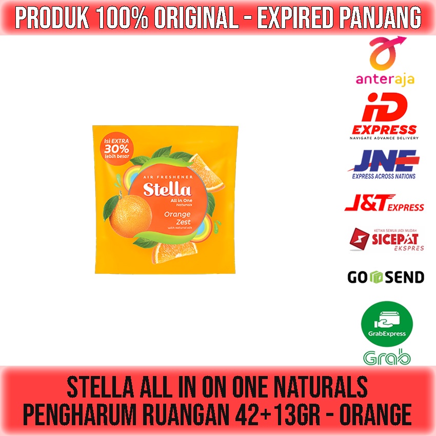 STELLA ALL IN ONE PARFUM GANTUNG PENGHARUM RUANGAN MOBIL 42gr