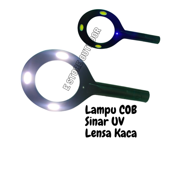 

Kaca Pembesar UV Ultraviolet COB