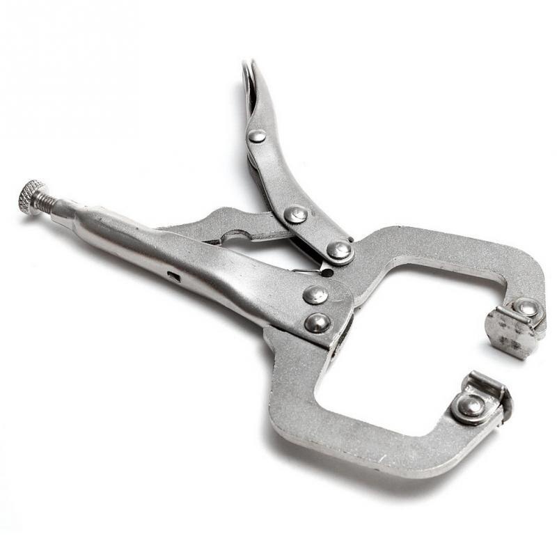 Tang Penjepit Vise Grip Welding Mouth C Clamp 11 Inch - A161 - Silver