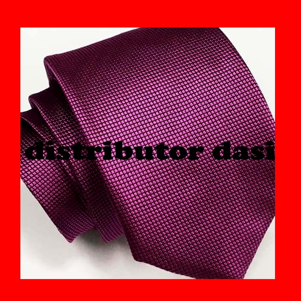 dasi panjang motif bintik warna merah ungu fanta distributor dasi