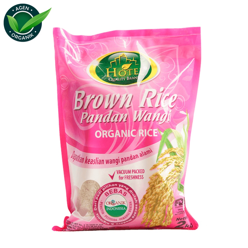 

Hotel Brown Rice - Beras Coklat 2 KG