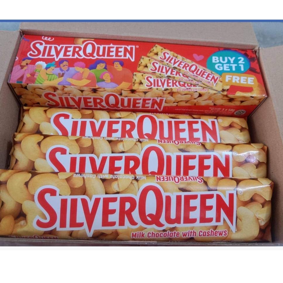

✨Mall✨ Silverqueen Mede 58gr isi 3 pcs buruan
