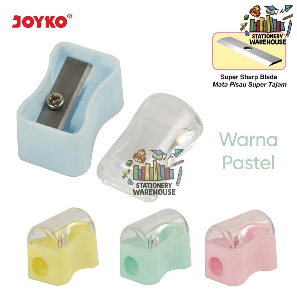 

Rautan Serutan Sharpener Joyko SP-362PTL PASTEL