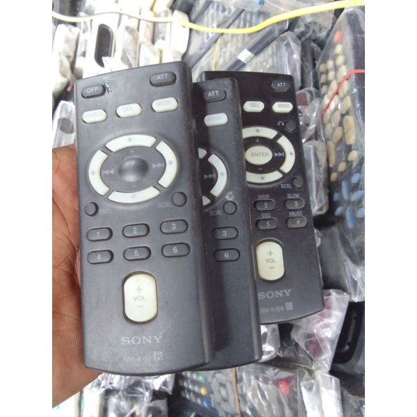 remote car audio sony