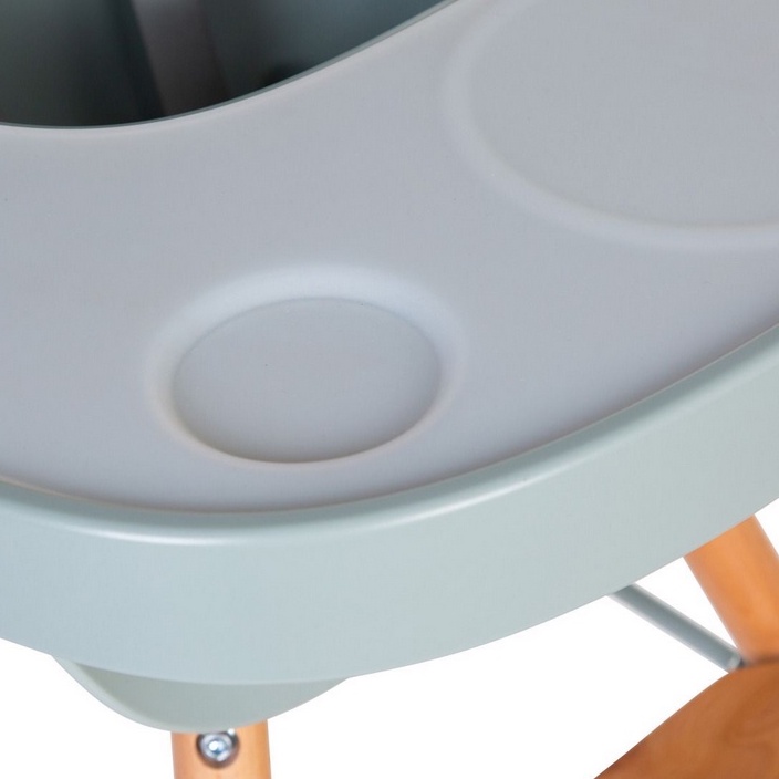 Childhome Evolu Feeding Tray Abs + Silicone Placemat - Meja Highchair Feeding Tray Table Kursi Makan Lepas Pasang