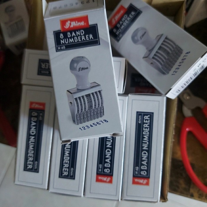 

Jualan Stempel Shiny N48 (Number/Nomorator) Trendi