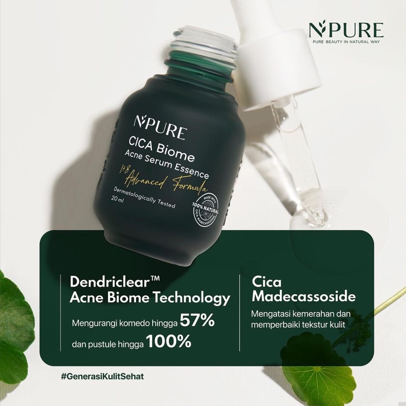 NPURE Cica Biome Acne Serum Essence 20ml