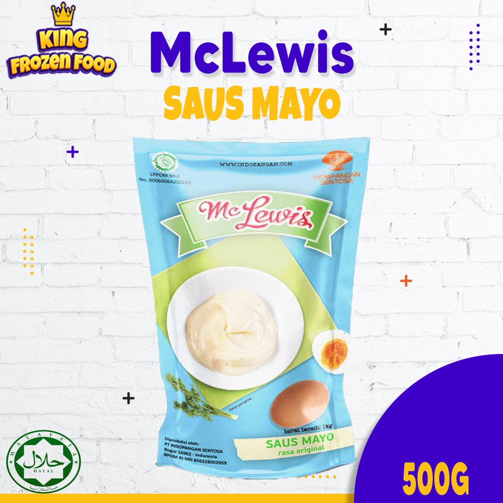 Mc Lewis Saus Mayonais Isi 500GR