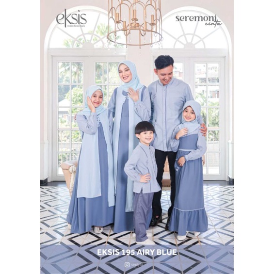 NEW SARIMBIT SEPLY EKSIS 195 AIRY BLUE (KASEO 161, MEYRA 128, KLIKO 116, SELIA 116)