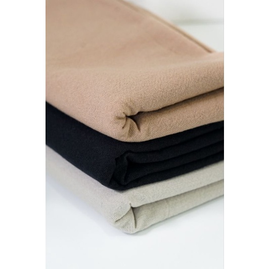 KAIN LINEN ANGEL CREPE FULL COTTON PREMIUM GRADE A | YARD ECERAN / GROSIR /